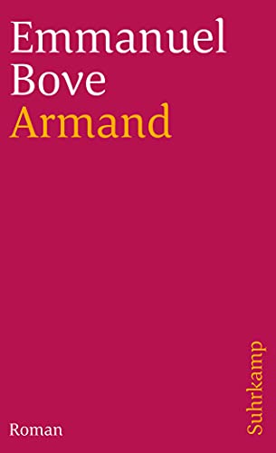 Armand: Roman (suhrkamp taschenbuch) von Suhrkamp Verlag AG